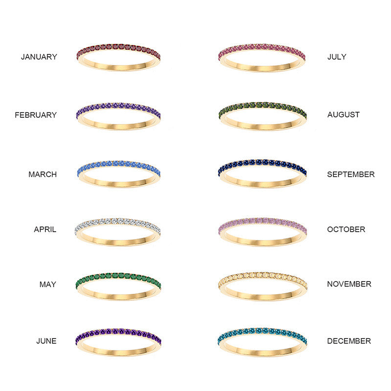 Birthstone Rings